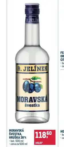 Makro Moravská hruška nabídka