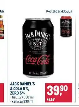 Makro Coca-cola & jack daniels nabídka