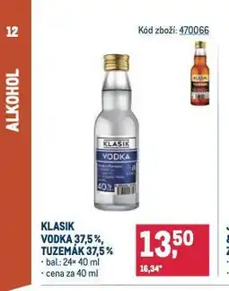 Makro Klasik vodka nabídka