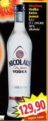 Norma Nicolaus Vodka Extra jemná nabídka