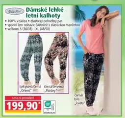 Norma Dámské lehké letní kalhoty nabídka
