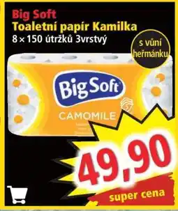 Norma BIG SOFT TOALETNÍ PAPÍR KAMILKA nabídka