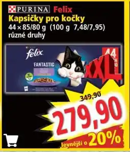 Norma Purina FELIX KAPSIČKY PRO KOČKY nabídka