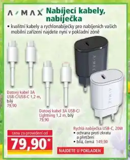 Norma Rychlá nabíječka USB-C, 20W nabídka