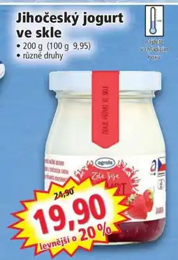 Norma JIHOČESKÝ Jogurt ve skle nabídka