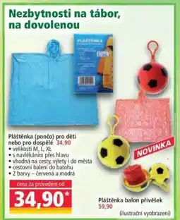 Norma Pláštěnka (pončo) pro děti nebo pro dospělé nabídka