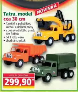 Norma Tatra, model cca 30 cm nabídka