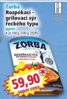 Norma Zorba nabídka