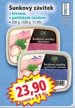 Norma Šunkový závitek nabídka