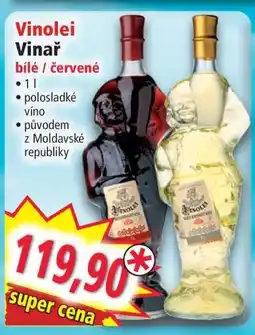 Norma Vinolei Vinař bílé / červené nabídka