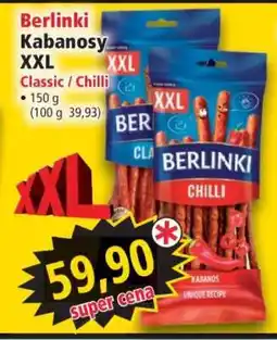 Norma Berlinki Kabanosy XXL nabídka
