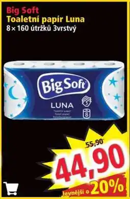 Norma Big Soft Toaletní papír Luna nabídka