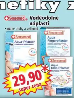 Norma Sensomed Voděodolné náplasti nabídka