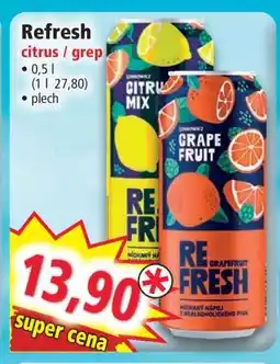 Norma Refresh citrus / grep nabídka