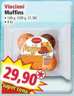 Norma Vincinni Muffins nabídka