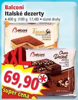 Norma Balconi Italské dezerty nabídka