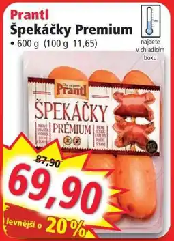 Norma Prantl Špekáčky Premium nabídka