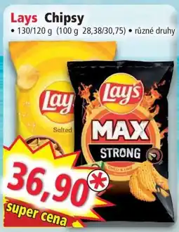 Norma Lay´s chipsy nabídka