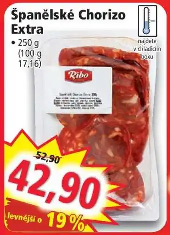 Norma Španělské Chorizo Extra nabídka