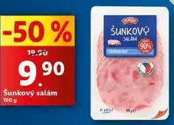 Lidl Šunkový salám, 100 g nabídka