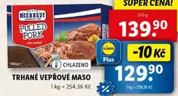 Lidl TRHANÉ VEPŘOVÉ MASO, 550 g nabídka