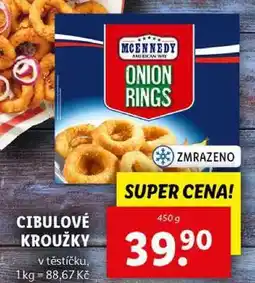 Lidl CIBULOVÉ KROUŽKY, 450 g nabídka