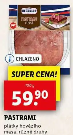 Lidl PASTRAMI, 100 g nabídka