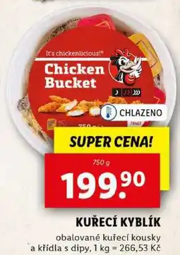 Lidl KUŘECÍ KYBLÍK, 750 g nabídka