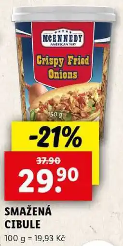 Lidl SMAŽENÁ CIBULE, 150 g nabídka