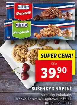 Lidl SUŠENKY S NÁPLNÍ, 175 g nabídka