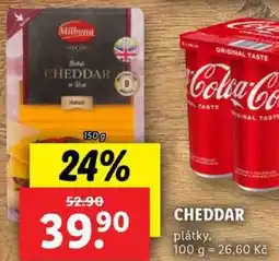 Lidl CHEDDAR, 150 g nabídka