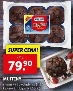 Lidl MUFFINY, 450 g nabídka