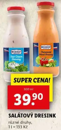 Lidl SALÁTOVÝ DRESINK, 300 ml nabídka