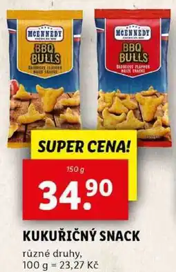 Lidl KUKUŘIČNÝ SNACK, 150 g nabídka