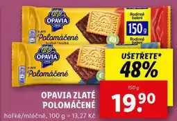 Lidl OPAVIA ZLATÉ POLOMÁČENÉ, 150 g nabídka