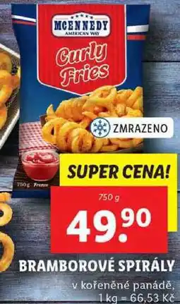 Lidl BRAMBOROVÉ SPIRÁLY, 750 g nabídka