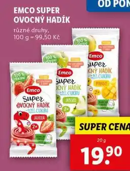 Lidl EMCO SUPER OVOCNÝ HADÍK, 20 g nabídka