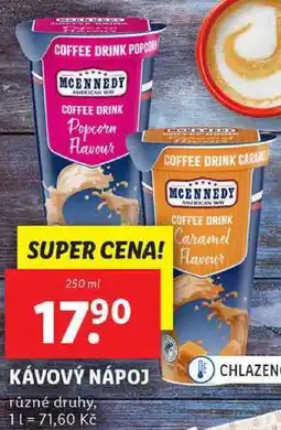 Lidl KÁVOVÝ NÁPOJ, 250 ml nabídka