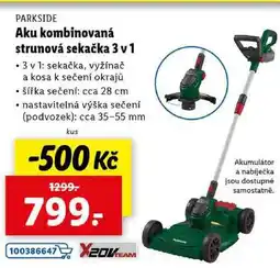 Lidl Aku kombinovaná strunová sekačka 3 v 1 nabídka