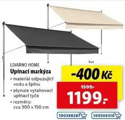 Lidl Upínací markýza nabídka