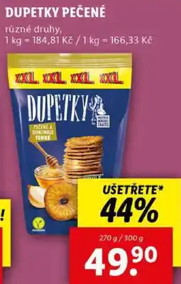 Lidl DUPETKY PEČENÉ, 270 g/300 g nabídka