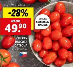 Lidl CHERRY RAJČATA DATLOVÁ, 250 g nabídka
