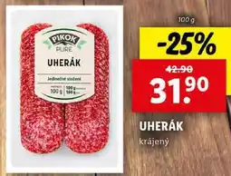 Lidl UHERÁK, 100 g nabídka