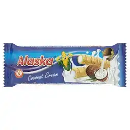 Lidl Alaska Kukuřičné trubičky plněné krémem s kokosovou příchutí 18g nabídka