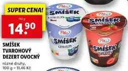 Lidl SMÍŠEK TVAROHOVÝ DEZERT OVOCNÝ, 130 g nabídka