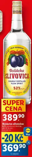 Lidl Bošácká slivovice, 0,7 l nabídka