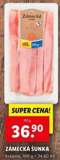 Lidl ZÁMECKÁ ŠUNKA, 150 g nabídka