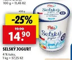 Lidl SELSKÝ JOGURT, 400 g nabídka