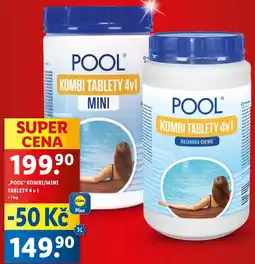 Lidl „POOL KOMBI/MINI TABLETY 4 v 1, 1 kg nabídka