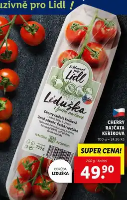 Lidl CHERRY RAJČATA KEŘÍKOVÁ, 200 g nabídka